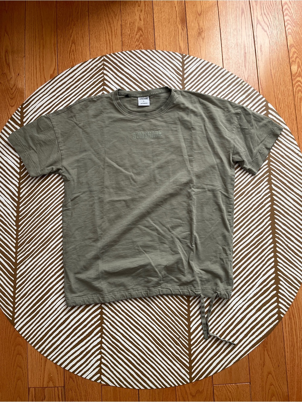Gymshark Olive Restore T Shirt (L)